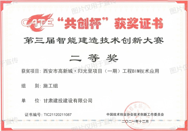共创杯甘肃建投建设有限公司-二等奖(1).png