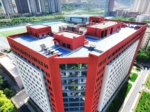 收官二季度，兰州交通大学23号学生宿舍楼项目迎来关键节点