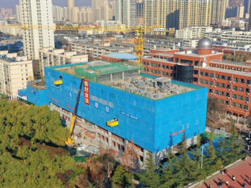 赋能教育发展 西北师大附中综合教学楼项目稳步推进